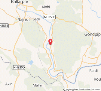 Map of Tohogaon, Maharashtra