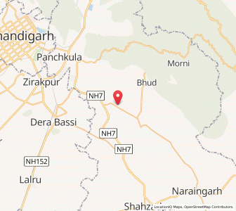 Map of Toka, Haryana