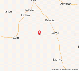 Map of Tolasar, Rajasthan