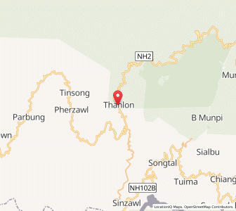Map of Tolbol, Manipur