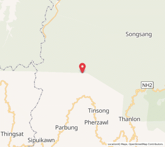 Map of Tolbung, Manipur