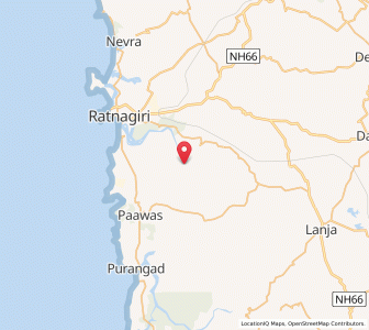 Map of Tonda, Maharashtra