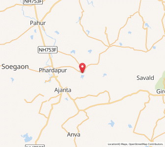 Map of Tondapur, Maharashtra