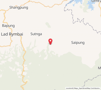 Map of Tongseng, Meghalaya