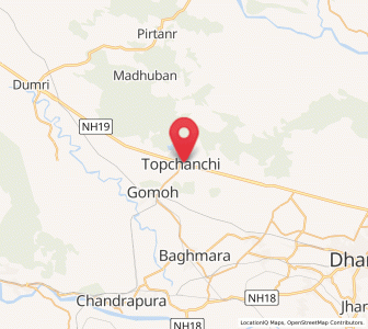 Map of Topchanchi, Jharkhand