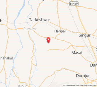 Map of Tora, West Bengal