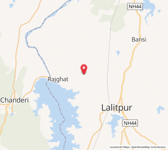 Map of Toria, Uttar Pradesh