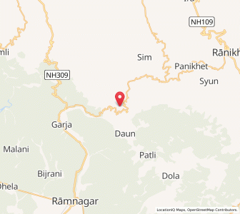 Map of Tota Am, Uttarakhand