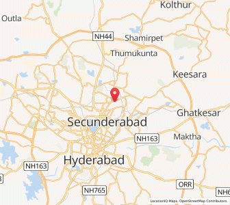 Map of Trimulgherry, Andhra Pradesh