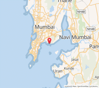 Map of Trombay, Maharashtra