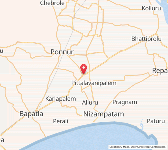 Map of Tsandavolu, Andhra Pradesh