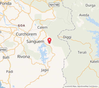 Map of Tudou, Goa
