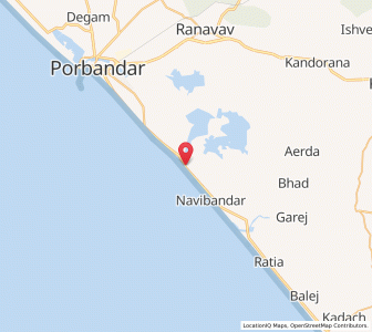 Map of Tukda, Gujarat