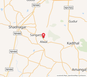 Map of Tulanguda, Andhra Pradesh