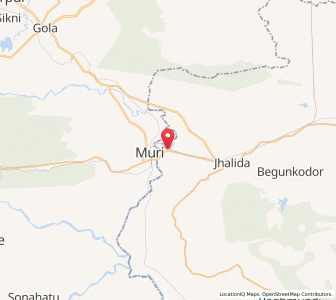Map of Tulin, West Bengal