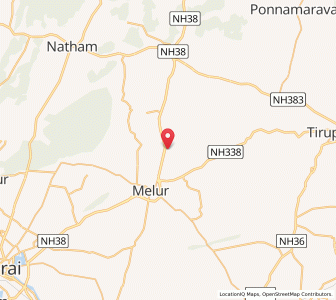 Map of Tumbappatti, Mizoram