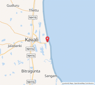 Map of Tummalapenta, Andhra Pradesh