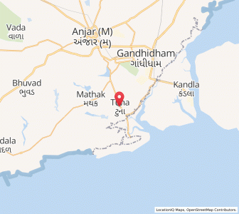 Map of Tuna, Gujarat