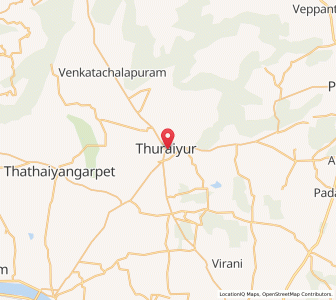 Map of Turaiyur, Tamil Nadu