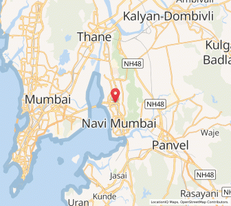 Map of Turambhe, Maharashtra
