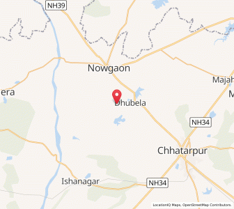 Map of Turhar, Madhya Pradesh