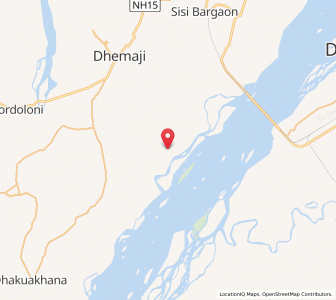 Map of Turibari, Assam
