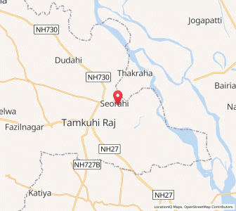 Map of Turkaulia, Bihar