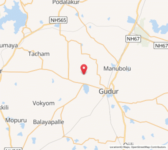 Map of Turpupundla, Andhra Pradesh