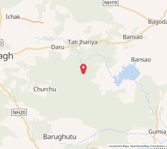 Map of Tutki, Jharkhand