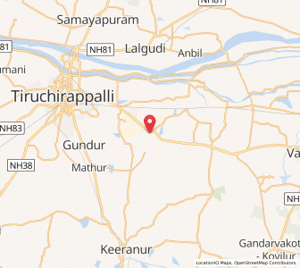 Map of Tuvagudi, Tamil Nadu