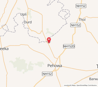 Map of Tyukar, Haryana