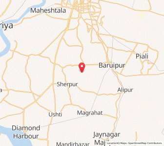 Map of Uchche Khali, West Bengal