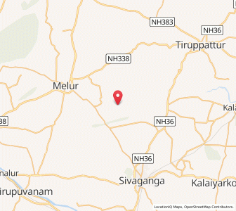 Map of Ucherichampatti, Mizoram