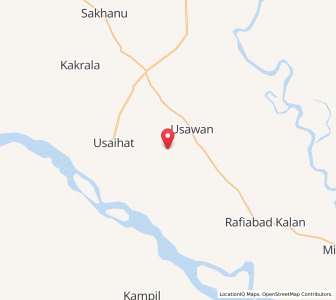Map of Udaia Nagla, Uttar Pradesh