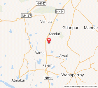 Map of Udakatla, Andhra Pradesh