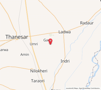 Map of Udana, Haryana
