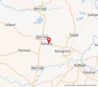 Map of Uday Narayanpur, West Bengal