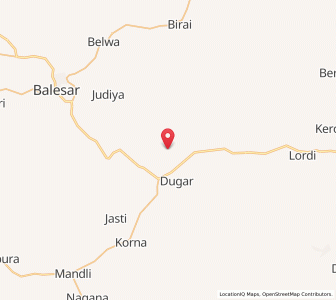 Map of Udesar, Rajasthan