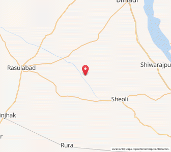 Map of Udetpur Sheoli, Uttar Pradesh
