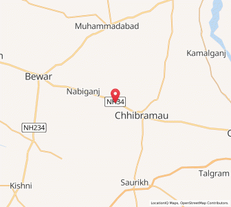 Map of Udhannapur, Uttar Pradesh