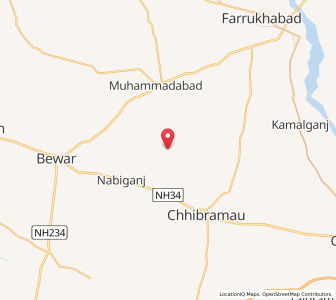 Map of Ugarpur Sultan Patti, Uttar Pradesh
