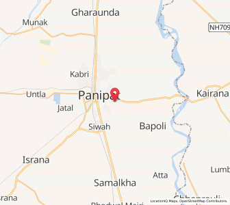 Map of Ugrakheri, Haryana