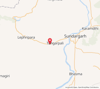 Map of Ujalpur, Odisha