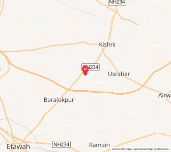 Map of Ukghara, Uttar Pradesh
