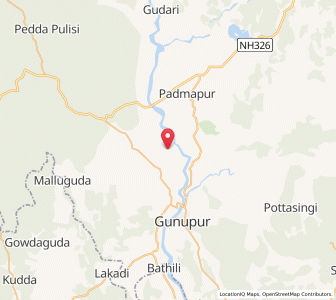 Map of Ukkamba, Odisha