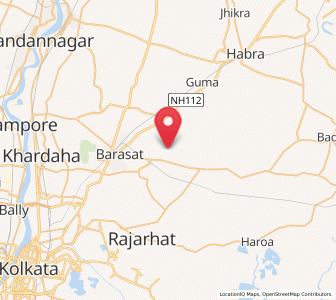 Map of Ula, West Bengal