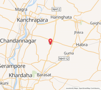 Map of Uludangar, West Bengal