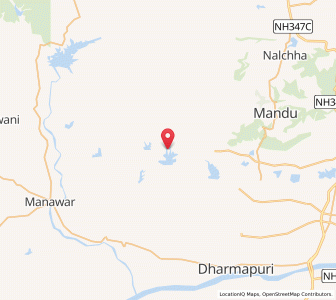 Map of Umarband, Madhya Pradesh