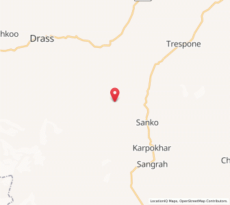 Map of Umba, Kashmir