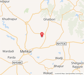 Map of Umbra, Maharashtra